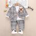 LAPEL SUIT Three Piece Performance Runway Suit Long Sleeve Suit